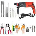 Hillgrove HGCM32M1 1200W 26mm Hammer Drill Machine Kits image-1