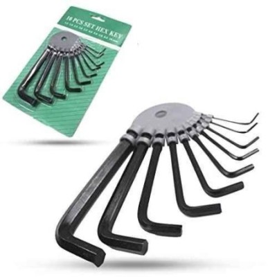 Hillgrove HGCM990 10-Piece Hex Allen Key Set for Bike Bicycle & Cycle image-6