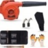 Hillgrove HGCM1132 800W Red Electric Air Blower with Carbon Brushes, Gloves & 25-in-1 Screwdriver