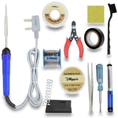 Hillgrove HG0096 12-in-1 Mobile Soldering & Desoldering Tool Kits with Flux Paste & Wire image-2