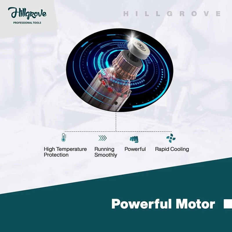 Hillgrove HGCM242M1 1050W Circular Saw Marble Cutter Machine with Tile Cutting Wheel & 5m Tape image-3