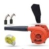 Hillgrove HGCM1068 800W Red Electric Air Blower with Carbon Brushes & Measuring Tape