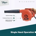Hillgrove HGCM1070 800W Red Electric Air Blower with Carbon Brushes & 8-Inch Plier image-4