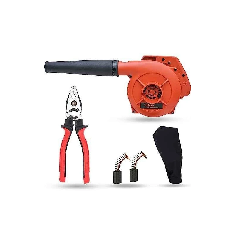 Hillgrove HGCM1070 800W Red Electric Air Blower with Carbon Brushes & 8-Inch Plier image-5