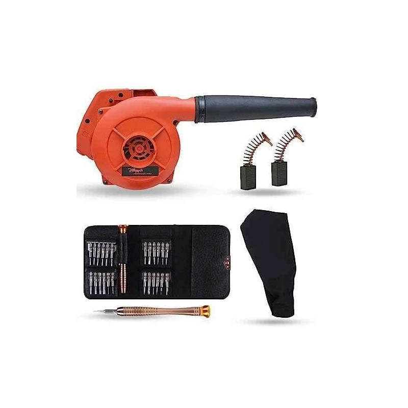 Hillgrove HGCM1075 800W Red Electric Air Blower with Carbon Brushes & 25-in-1 Screwdriver image-5
