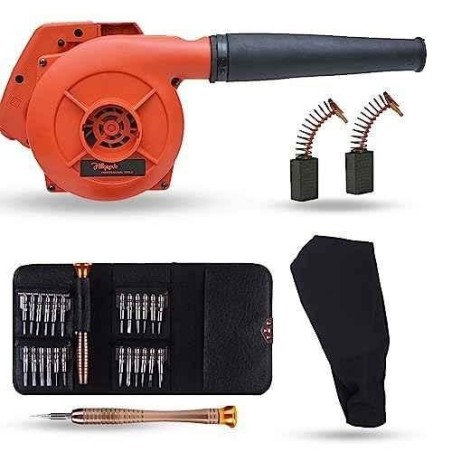 Hillgrove HGCM1075 800W Red Electric Air Blower with Carbon Brushes & 25-in-1 Screwdriver image-5