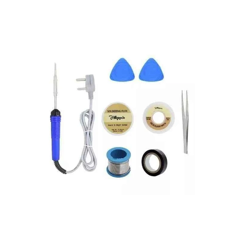 Hillgrove HGVE4M1 7-Piece 25W Soldering Iron Kits image-1