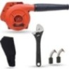 Hillgrove HGCM1080 800W Red Electric Air Blower with Carbon Brushes & 8-Inch Adjustable Wrench