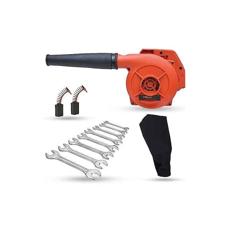 Hillgrove HGCM1081 800W Red Electric Air Blower with Carbon Brushes & 8-Piece Double Open End Wrench image-1