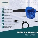 Hillgrove HGCM005 750W Electric Air Blower & Suction Dust Cleaner with Screwdriver Combo image-4