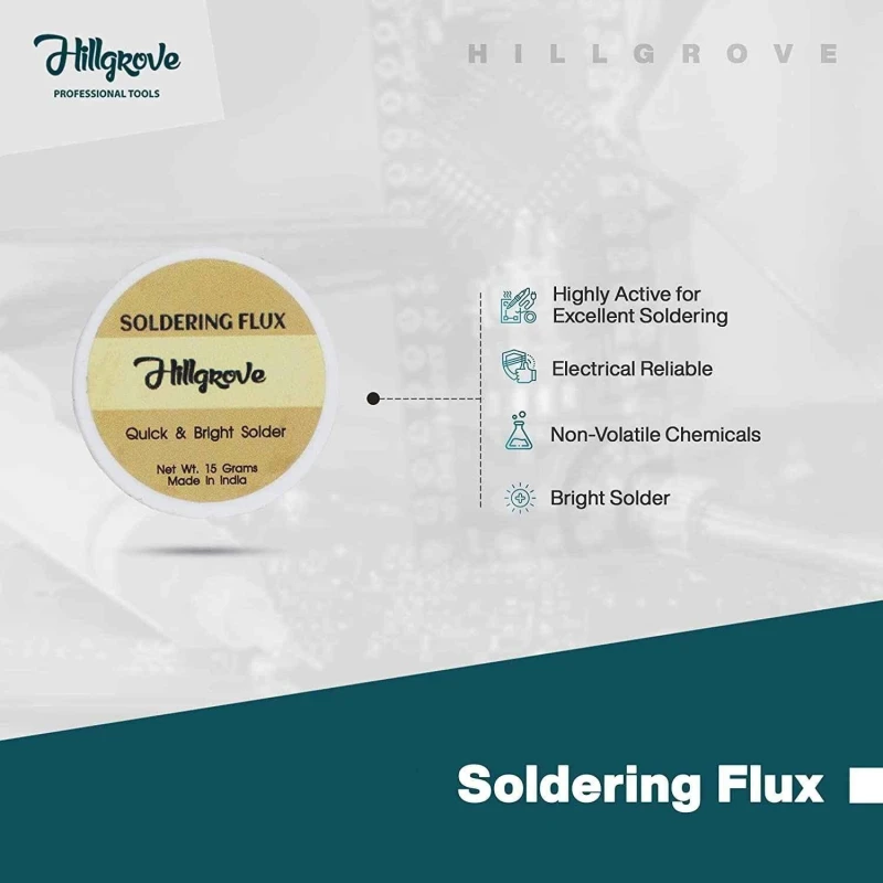 Hillgrove HGCM415M1 25W Flat Tip Soldering Iron Kits with Digital Multimeter & Non-Contact Voltage Tester image-2