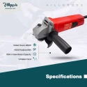 Hillgrove HGCM346M1 850W Angle Grinder & 700W Drill Machine Combo with 5 Grinding Wheels & 5 Masonry Drill Bits image-6