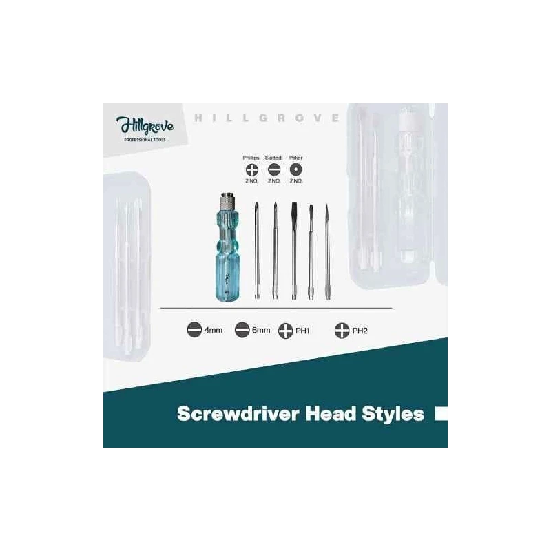 Hillgrove HGCM001 750W Electric Air Blower & Suction Dust Cleaner with Screwdriver Combo image-6