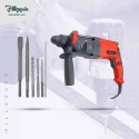 Hillgrove HGCM252M1 1200W Hammer Impact Drill Machine with Gloves Chuck SDS Adapter 15-Piece Bit Set image-2
