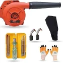 Hillgrove HGCM1130 800W Red Electric Air Blower with Carbon Brushes Gloves & 5-in-1 Screwdriver image-3