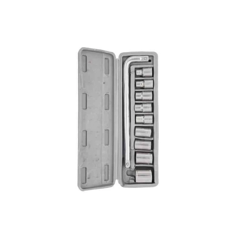 Hillgrove HG0043 Silver Nickel Chrome Socket Set image-3