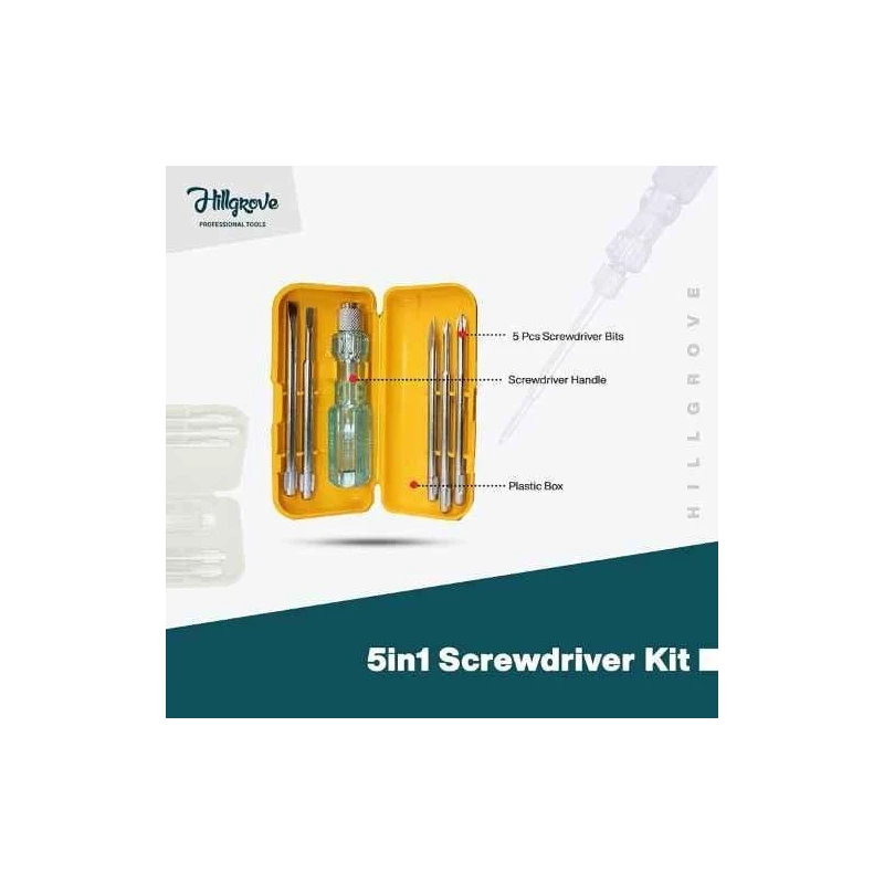 Hillgrove HGCM003 800W Electric Air Blower & Suction Dust Cleaner with Screwdriver Combo image-1