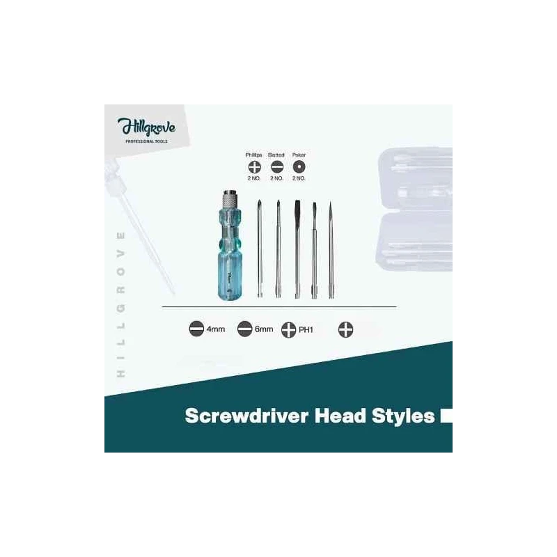 Hillgrove HGCM003 800W Electric Air Blower & Suction Dust Cleaner with Screwdriver Combo image-2