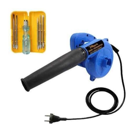 Hillgrove HGCM003 800W Electric Air Blower & Suction Dust Cleaner with Screwdriver Combo image-3