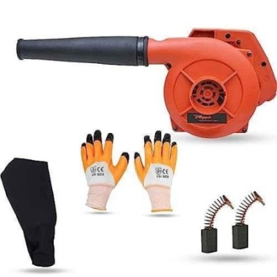 Hillgrove HGCM1062 800W Red Electric Air Blower with Carbon Brushes & Gloves image-1