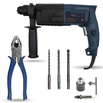 Hillgrove HGCM1201 750W Hammer Impact Drill Machine with 3 Bits Chuck SDS Adapter & 8-Inch Plier image-4