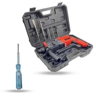 Hillgrove HGCM1246 1200W Hammer Impact Drill Machine with 5 SDS Plus Bits & Line Tester image-6