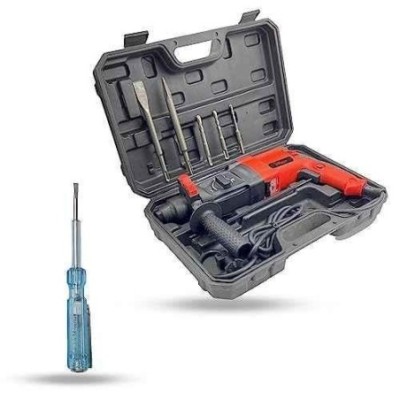 Hillgrove HGCM1246 1200W Hammer Impact Drill Machine with 5 SDS Plus Bits & Line Tester image-6