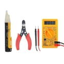 Hillgrove HGCM431M1 90–1000V Non-Contact Voltage Tester with Wire Cutter & Digital Multimeter Combo image-3
