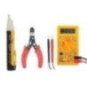 Hillgrove HGCM431M1 90–1000V Non-Contact Voltage Tester with Wire Cutter & Digital Multimeter Combo