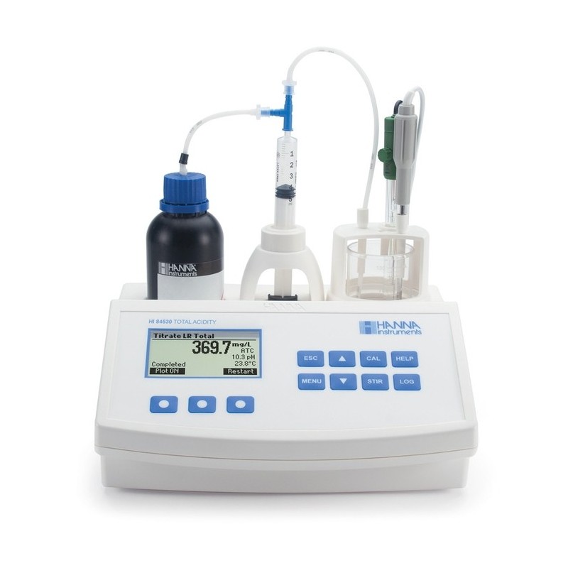 hanna-hi84530-mini-titrator-for-measuring-titratable-acidity-in-water