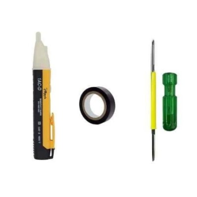 Hillgrove HGCM436M1 Non-Contact Voltage Tester with 2-in-1 Screwdriver & Electrical Tape image-4