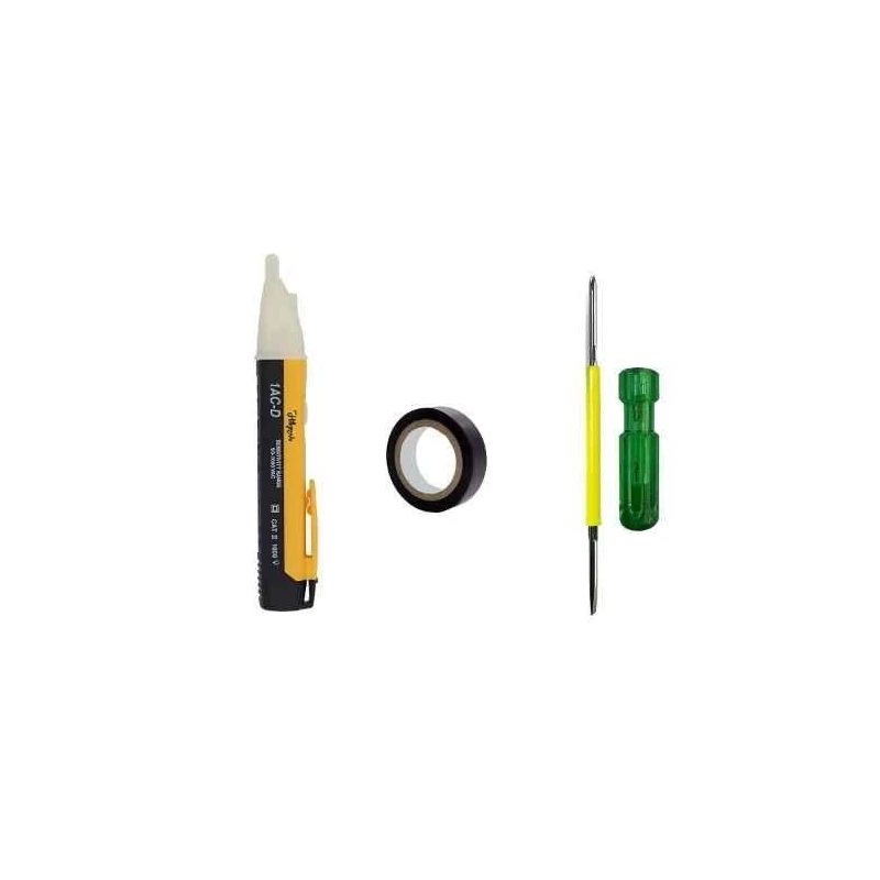 Hillgrove HGCM436M1 Non-Contact Voltage Tester with 2-in-1 Screwdriver & Electrical Tape image-4
