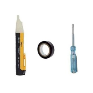 Hillgrove HGCM437M1 Non-Contact Voltage Tester with Line Tester & Electrical Tape Combo image-5