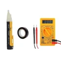 Hillgrove HGCM438M1 Non-Contact Voltage Tester with Digital Multimeter & Electrical Tape image-3
