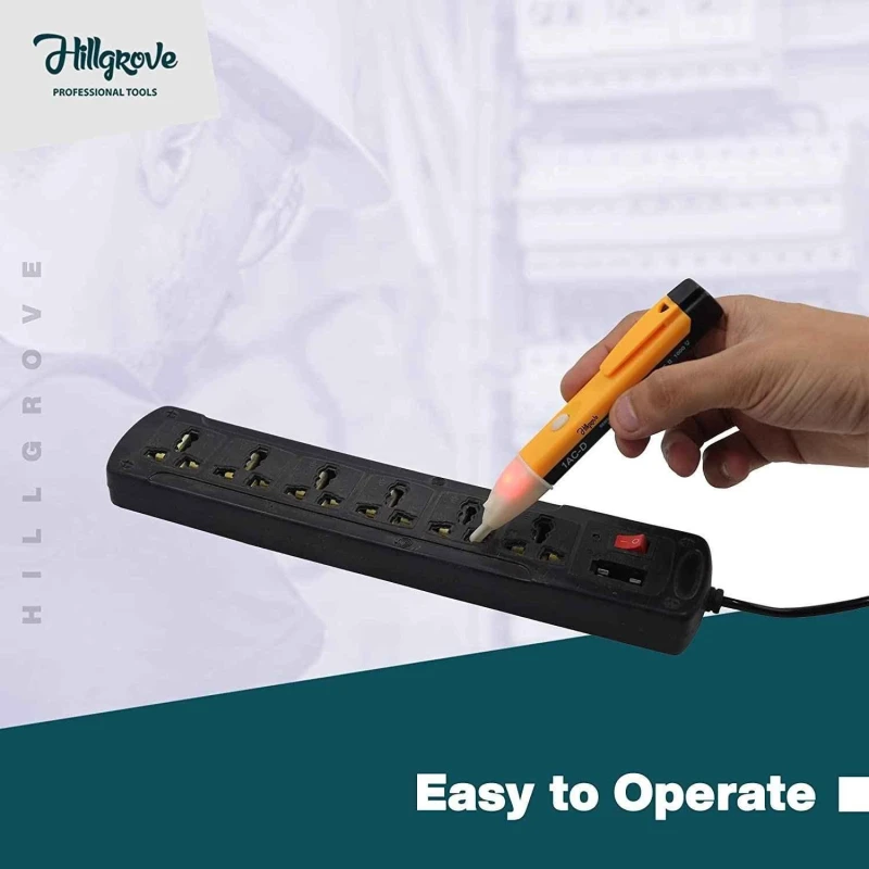 Hillgrove HGCM430M1 Non-Contact Voltage Tester with Wire Cutter & Line Tester image-6