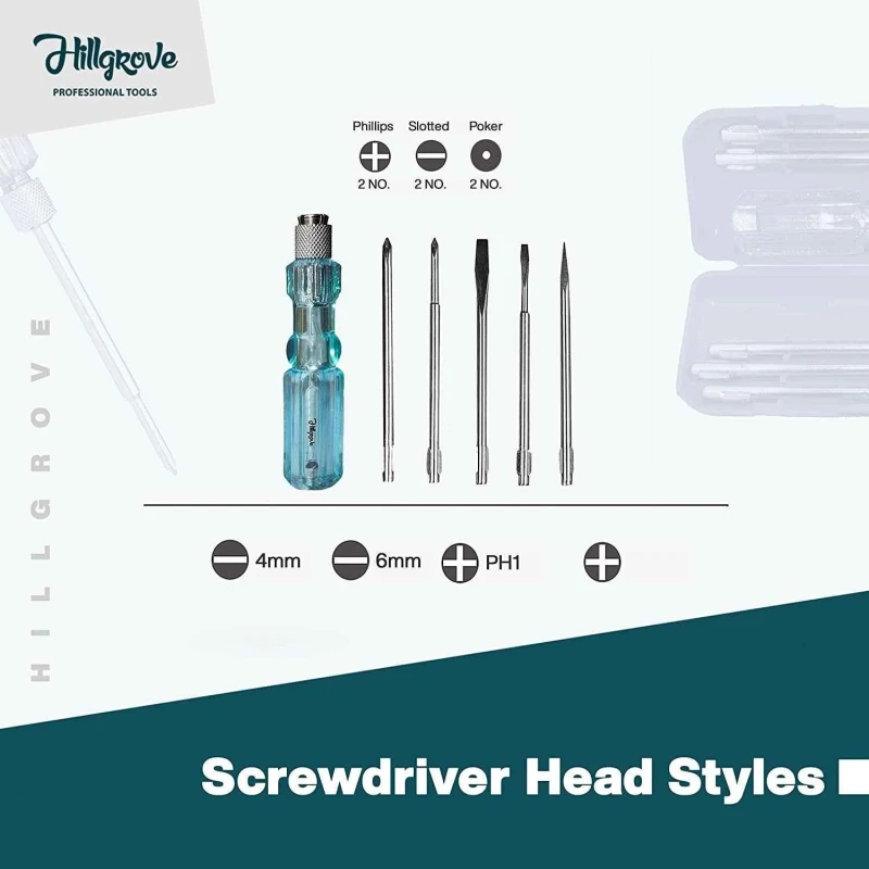 Hillgrove HGCM348M1 800W Suction Dust Cleaner Air Blower with 5-in-1 Screwdriver Kits & Gloves image-3