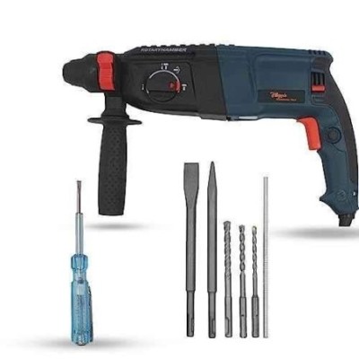 Hillgrove HGCM1219 1200W Hammer Impact Drill Machine with 5 SDS Plus Bits & Line Tester image-5