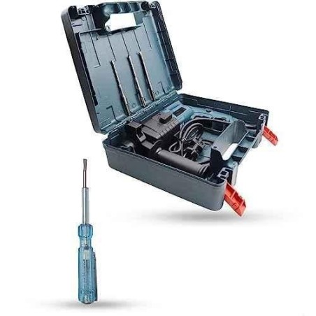 Hillgrove HGCM1192 750W Hammer Impact Drill Machine with 3 Bits & Line Tester image-4