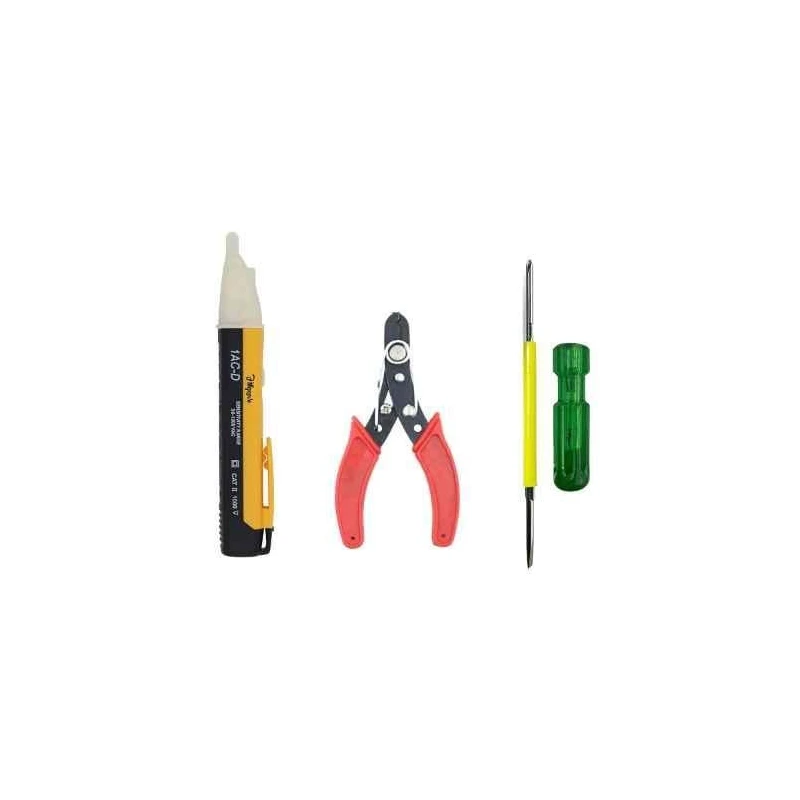 Hillgrove HGCM429M1 Non-Contact Voltage Tester with Wire Cutter & 2-in-1 Screwdriver image-3