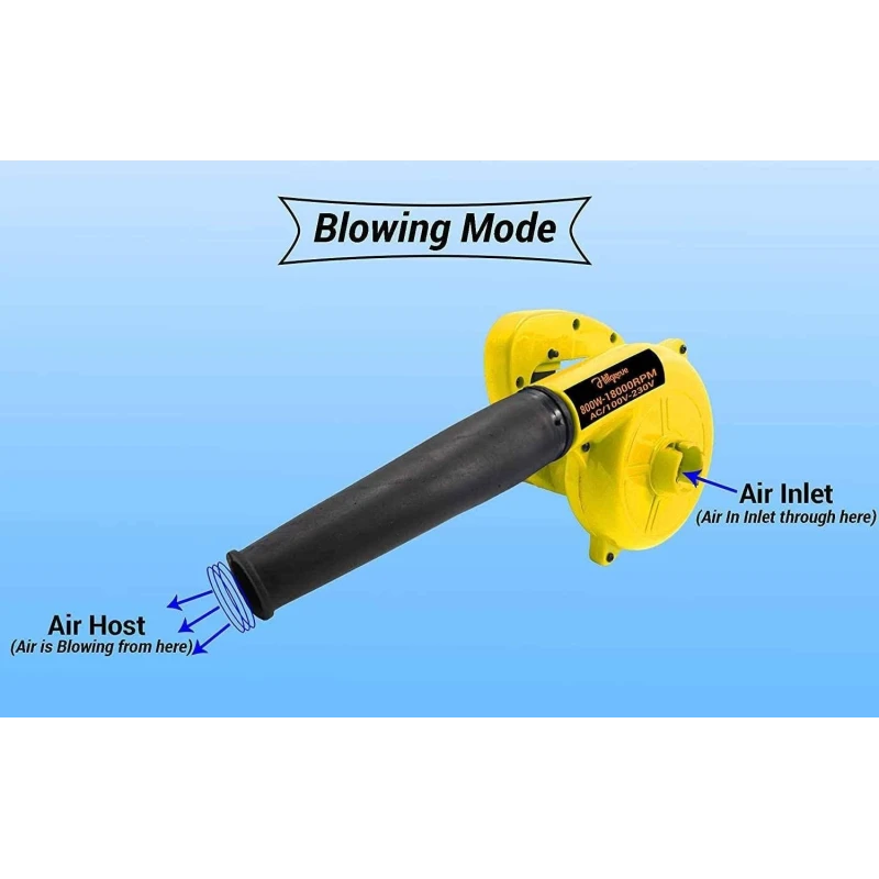 Hillgrove HGCM261M2 800W Suction Dust Cleaner Air Blower with 5 Hand Tools Carbon Brushes & Gloves image-2