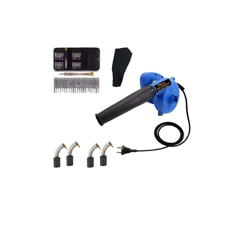 Hillgrove HGCM353M1 800W Suction Dust Cleaner Air Blower with 25-in-1 Screwdriver & Carbon Brushes image-1