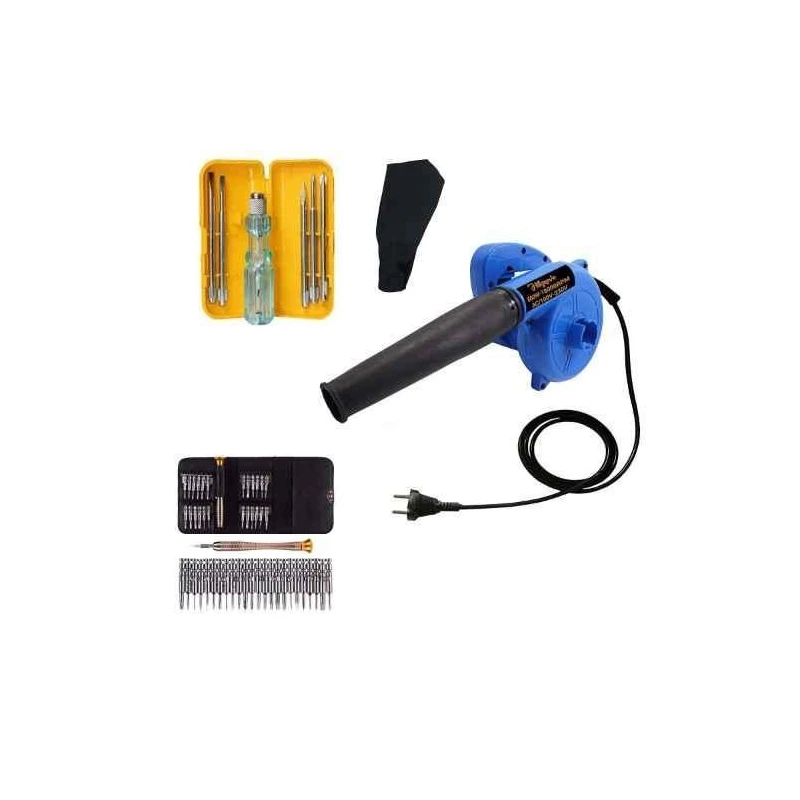 Hillgrove HGCM350M1 800W Suction Dust Cleaner Air Blower with 25-in-1 & 5-in-1 Combination Screwdrivers image-3