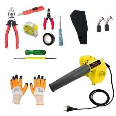 Hillgrove HGCM255M2 800W Suction Dust Cleaner Air Blower with 7 Hand Tools Carbon Brushes & Gloves image-2