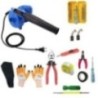 Hillgrove HGCM347M1 800W Suction Dust Cleaner Air Blower with 7-Piece Hand Tool Kits & 5-in-1 Screwdriver