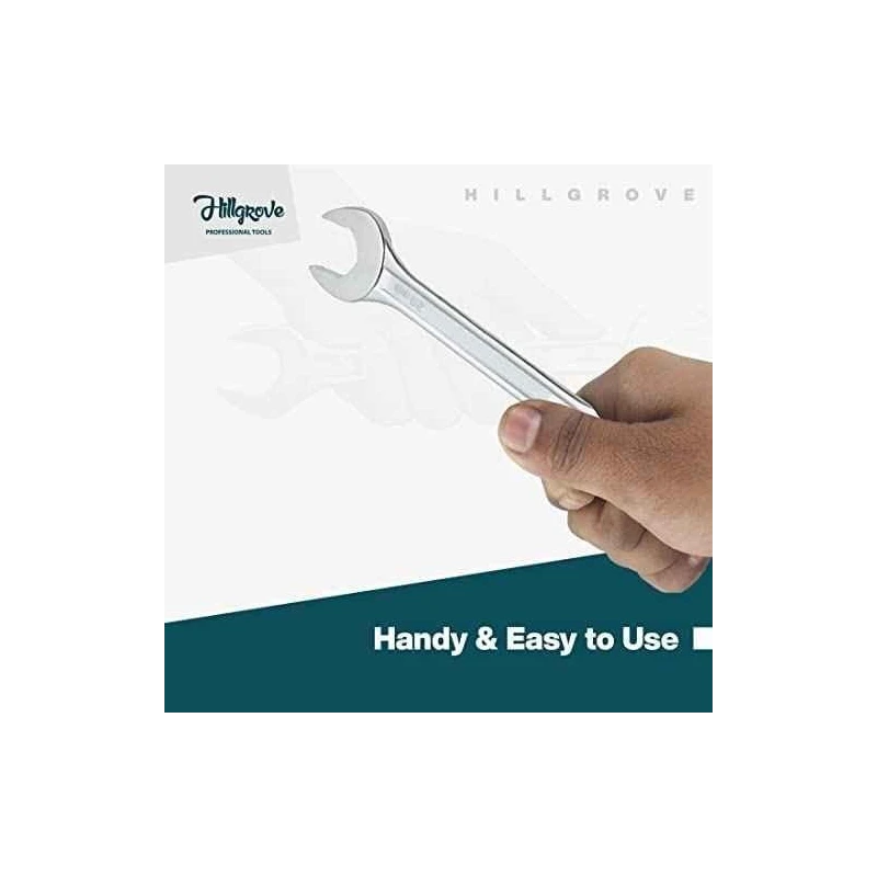 Hillgrove HGCM996 10-Piece Hex Allen Key & 10-Piece Double Open End Wrench Set image-3