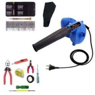 Hillgrove HGCM351M1 800W Suction Dust Cleaner Air Blower with 25-in-1 Screwdriver & 7-Piece Hand Tool Kits image-6