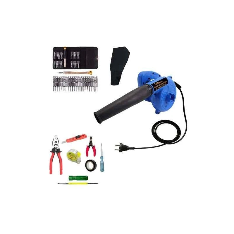 Hillgrove HGCM351M1 800W Suction Dust Cleaner Air Blower with 25-in-1 Screwdriver & 7-Piece Hand Tool Kits image-6