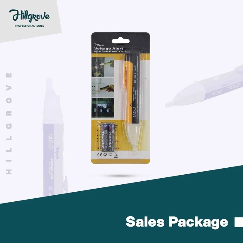 Hillgrove HGCM209M1 Electrical Non-Contact Voltage Tester with Wire Cutter image-5