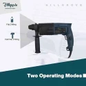 Hillgrove HGCM1194 750W Hammer Impact Drill Machine with 3 Bits & Utility Knife image-2