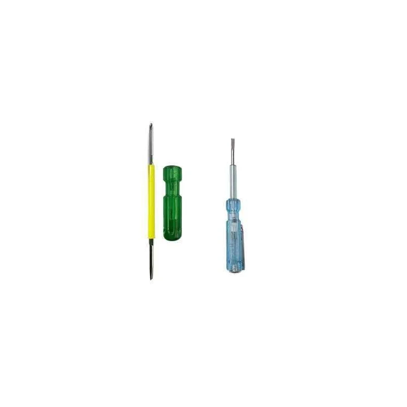 Hillgrove HGCM290M1 2-in-1 Reversible Phillips Slotted Screwdriver with Line Tester Combo image-2